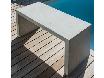 CEMENTO - Cement garden bench by PAOLELLI GARDEN - view 2